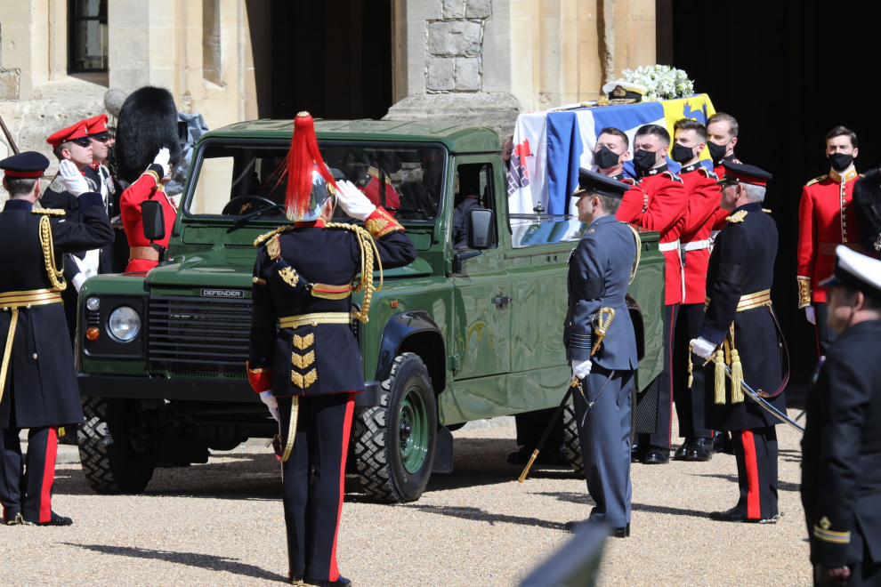 Funeral de Felipe de Edimburgo.