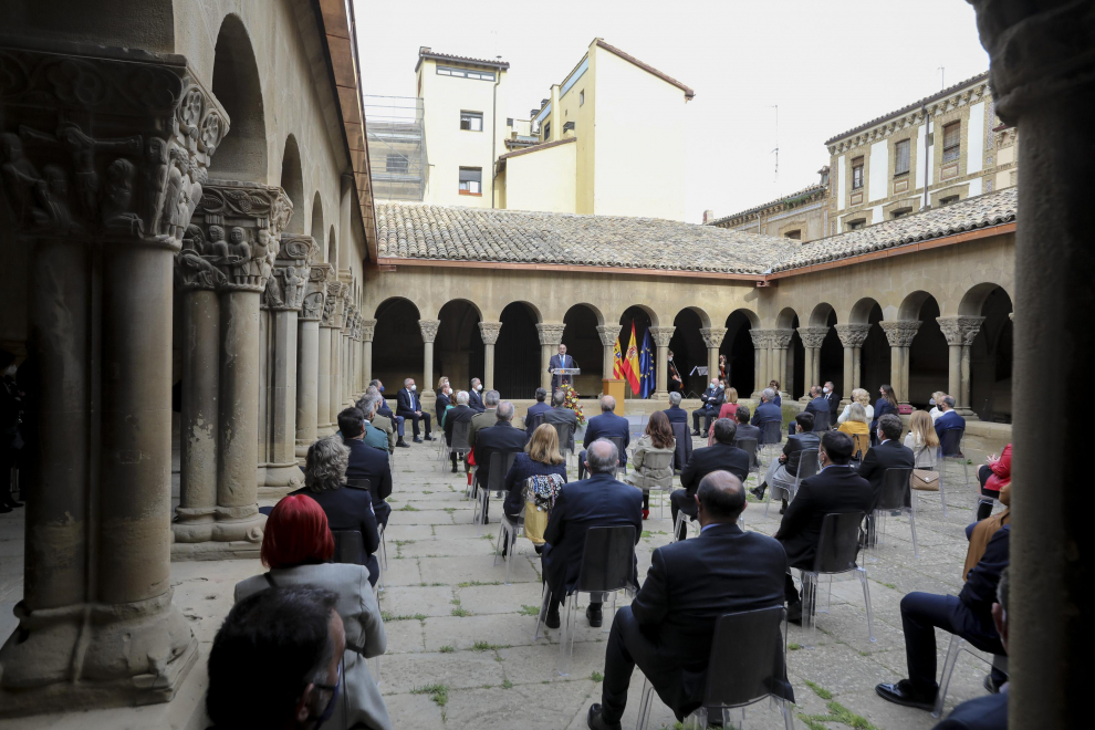 Celebración del Día de Aragón en Huesca.