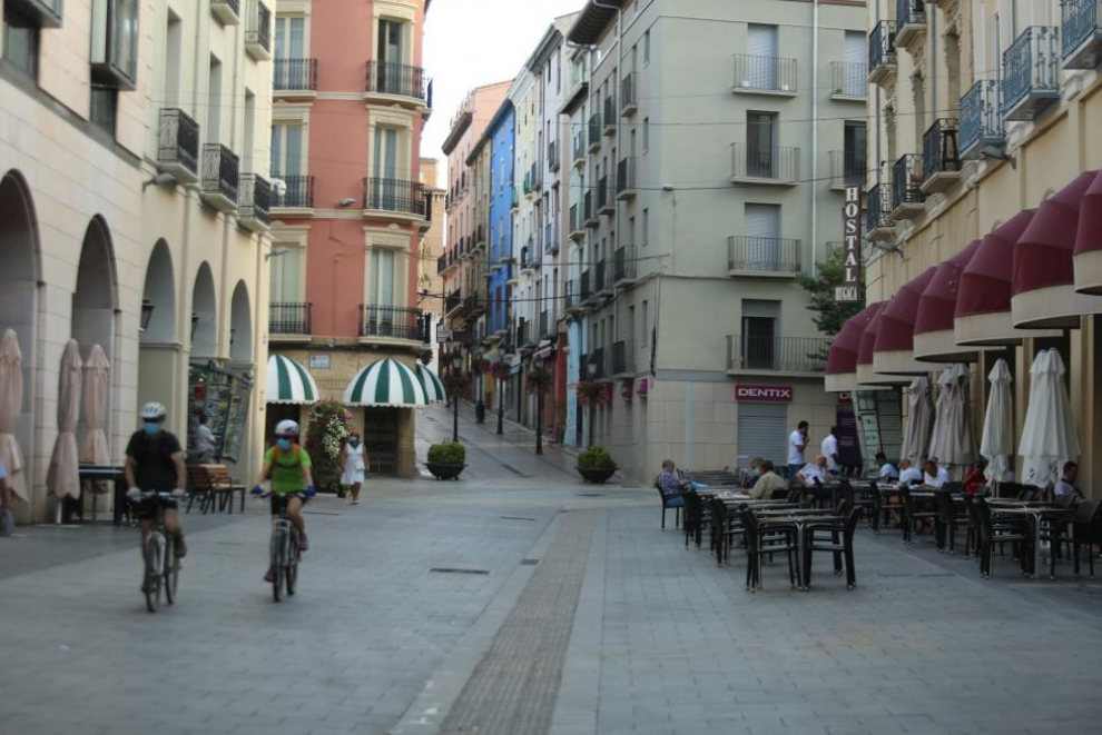 Los Porches de Galicia, en el centro de Huesca.