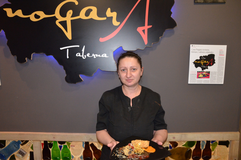 Mihaela Trifán es la cocinera de Nogara.