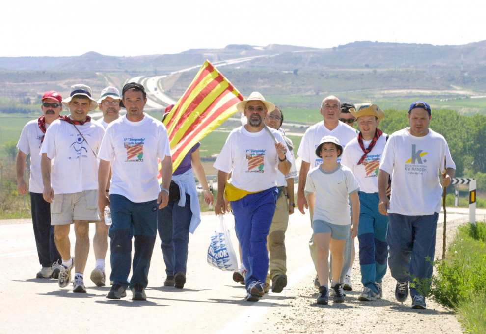 ambiente en el cerro de San Jorge. San Jorge / Foto de Pedro Etura / 23-4-05[[[HA ARCHIVO]]]