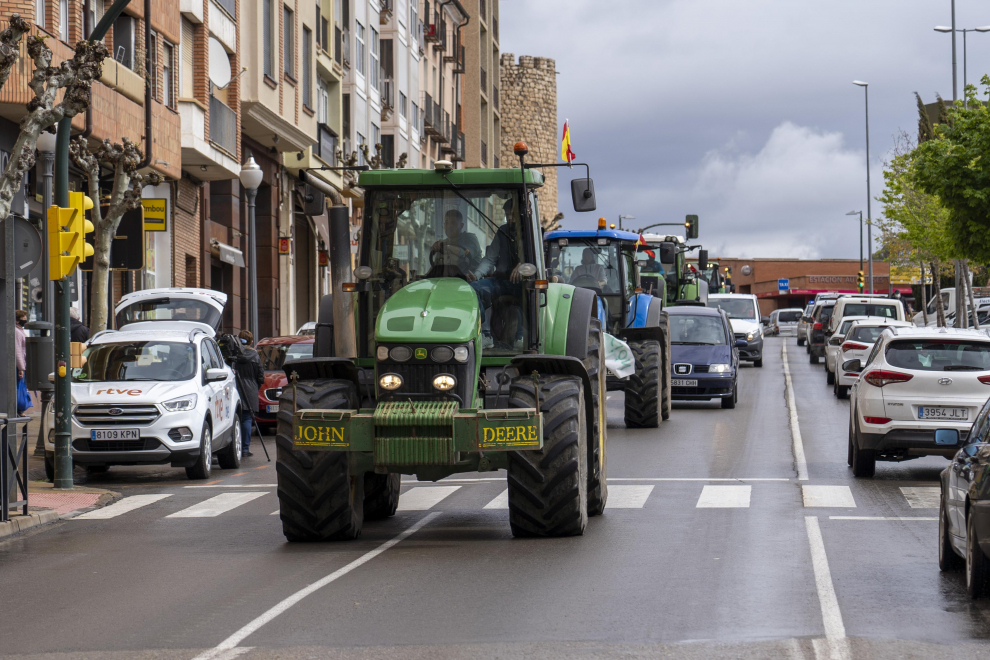Tractorada en Teruel por una PAC Justa