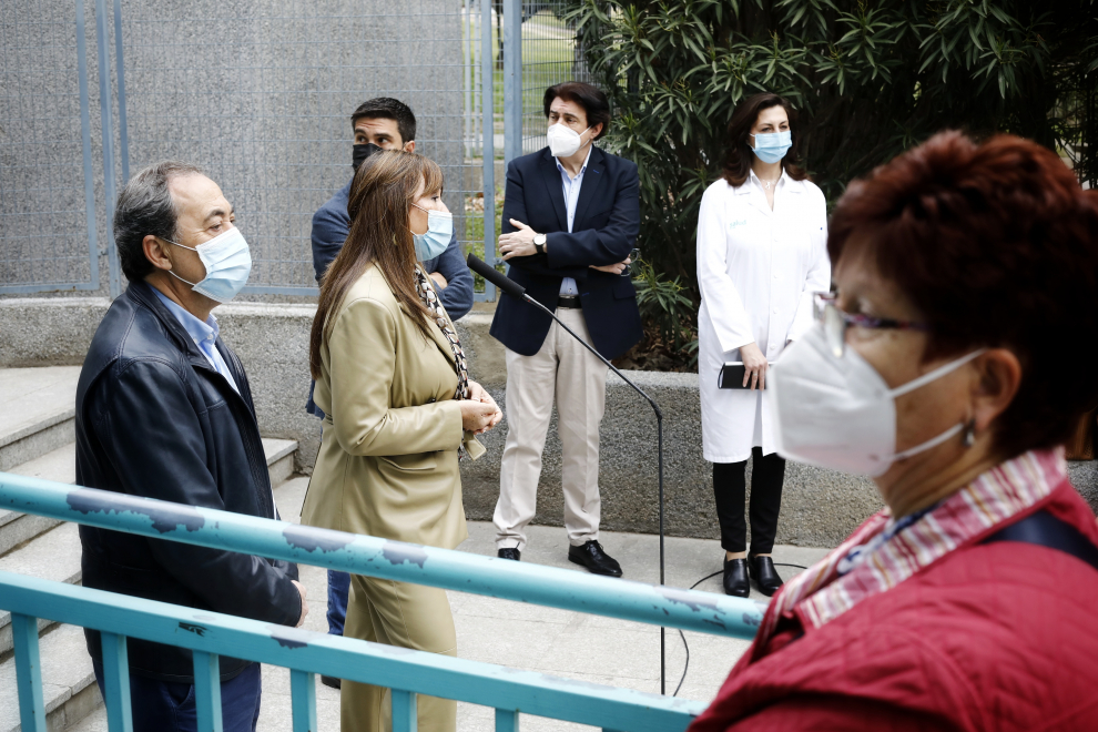 Comienza la vacunación de Janssen en Aragón: Centro de salud Las Fuentes Norte de Zaragoza