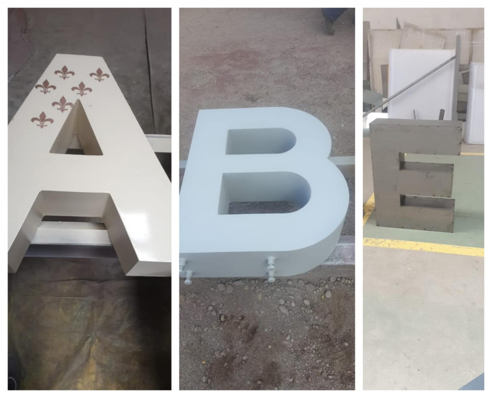 Letras gigantes de Sobradiel.