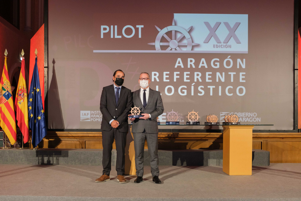 Foto del acto de entrega de los Premios Pilot a la excelencia logística