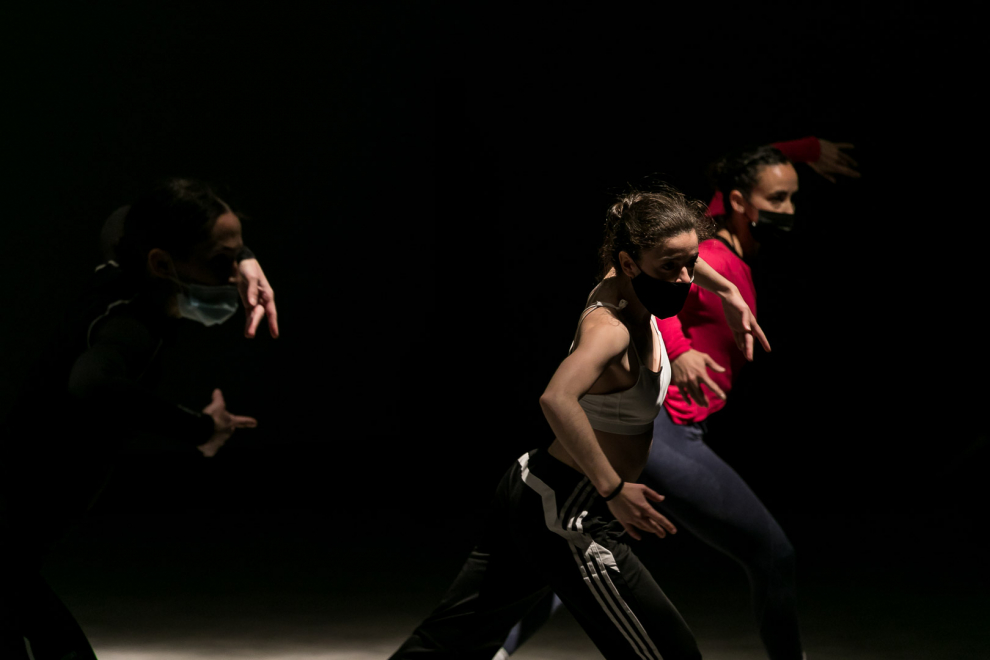 La compañía de danza LaMov celebra el Día Internacional de la Danza en Zaragoza con un ensayo