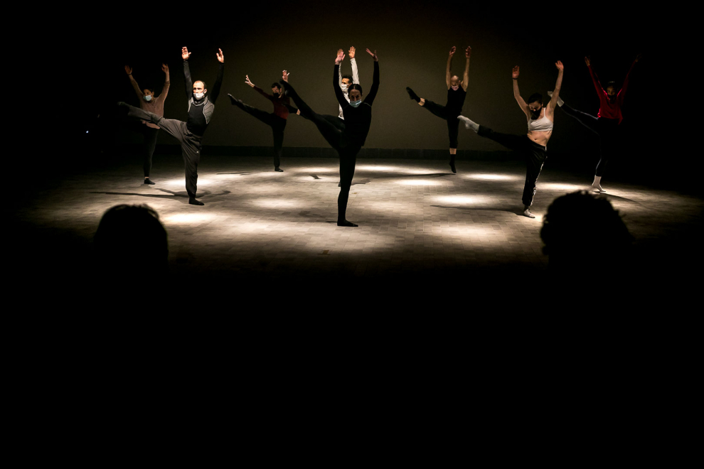 La compañía de danza LaMov celebra el Día Internacional de la Danza en Zaragoza con un ensayo