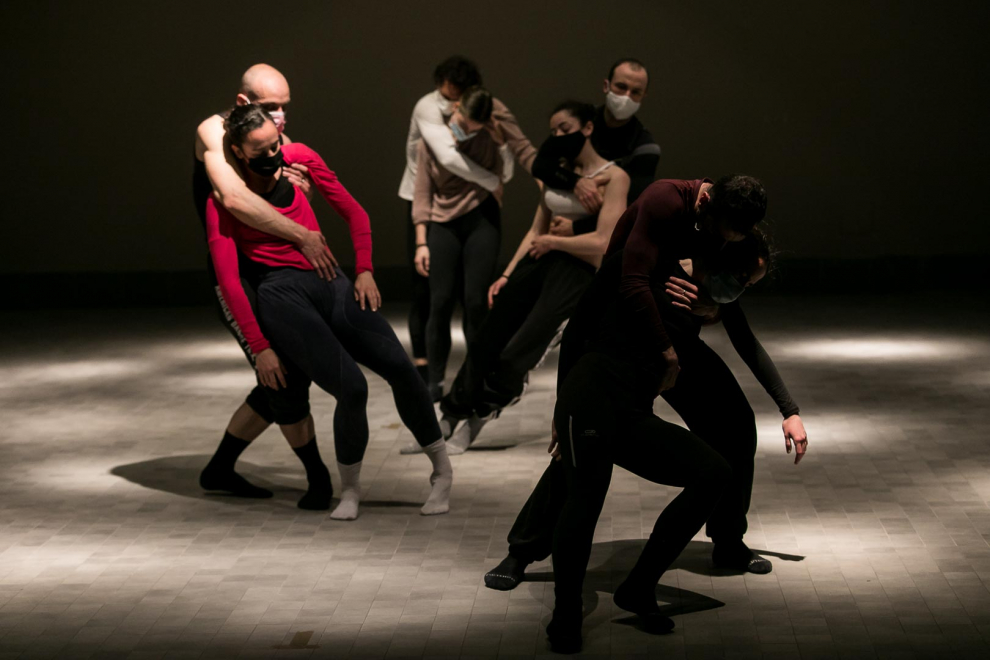 La compañía de danza LaMov celebra el Día Internacional de la Danza en Zaragoza con un ensayo
