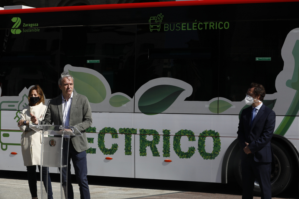Autobuses eléctricos en Zaragoza