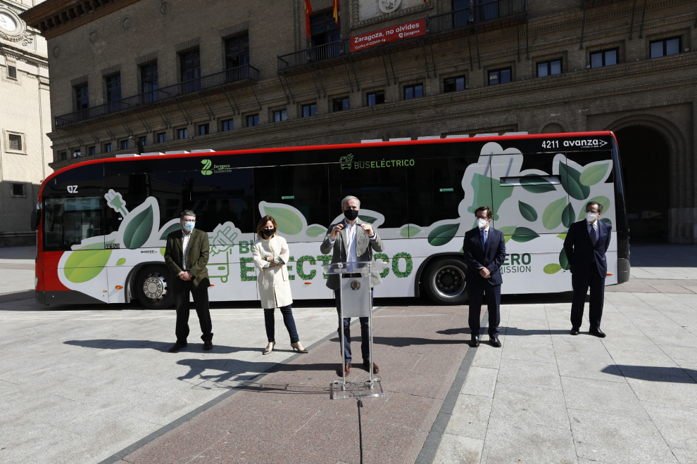 Autobuses eléctricos en Zaragoza