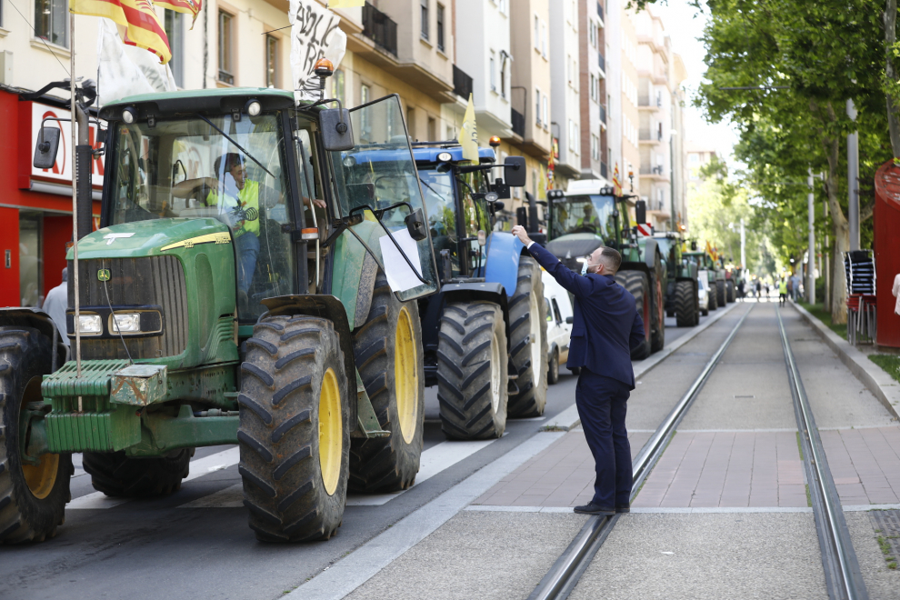 Galería de los tractores en Zaragoza