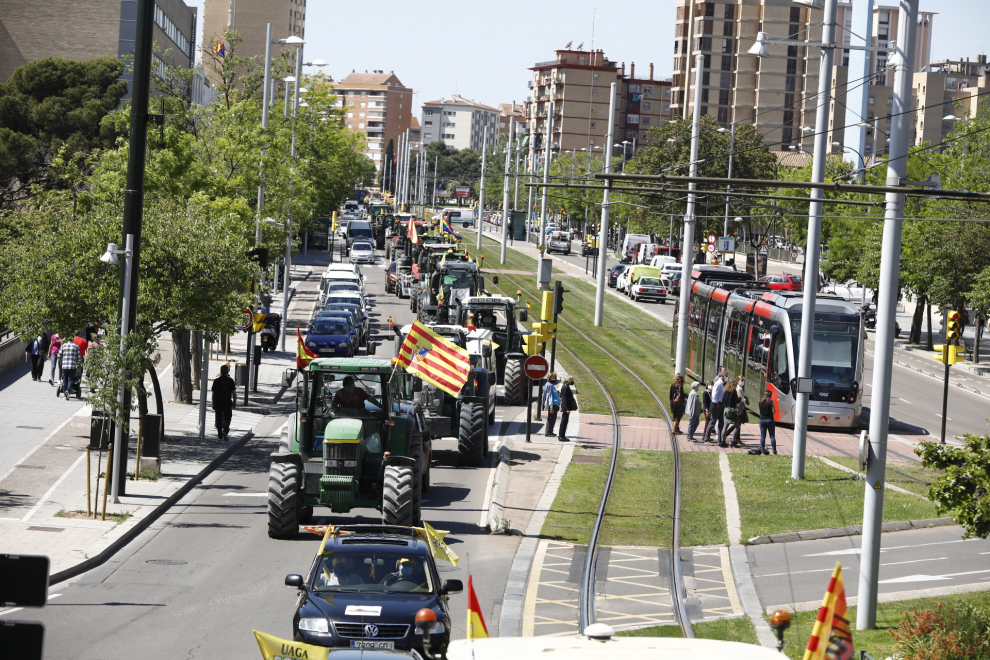 Galería de los tractores en Zaragoza