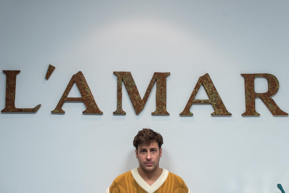 El diseñador Nacho Lamar, que representará este viernes a Aragón en el Premio Nacional de Diseño Joven.n.
