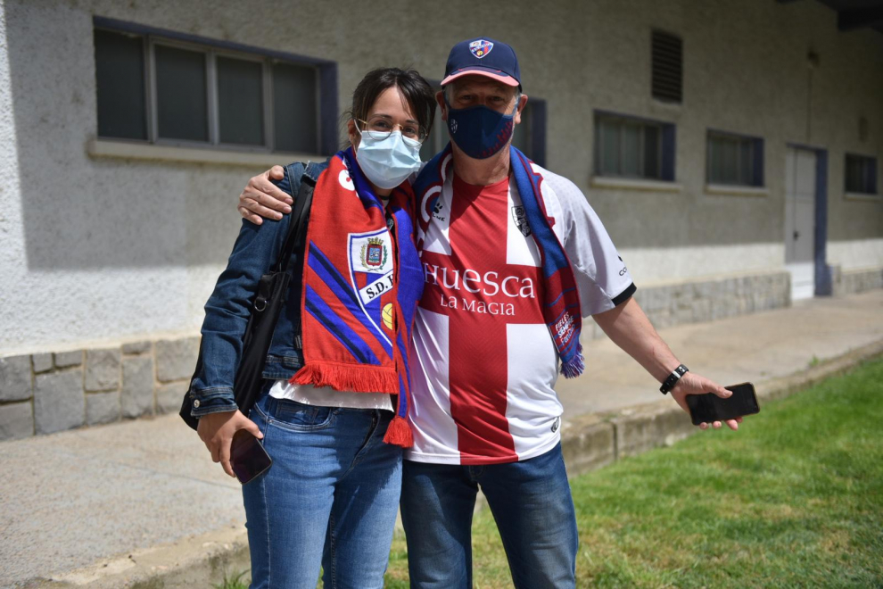 La hinchada de los azulgranas toma las calles.