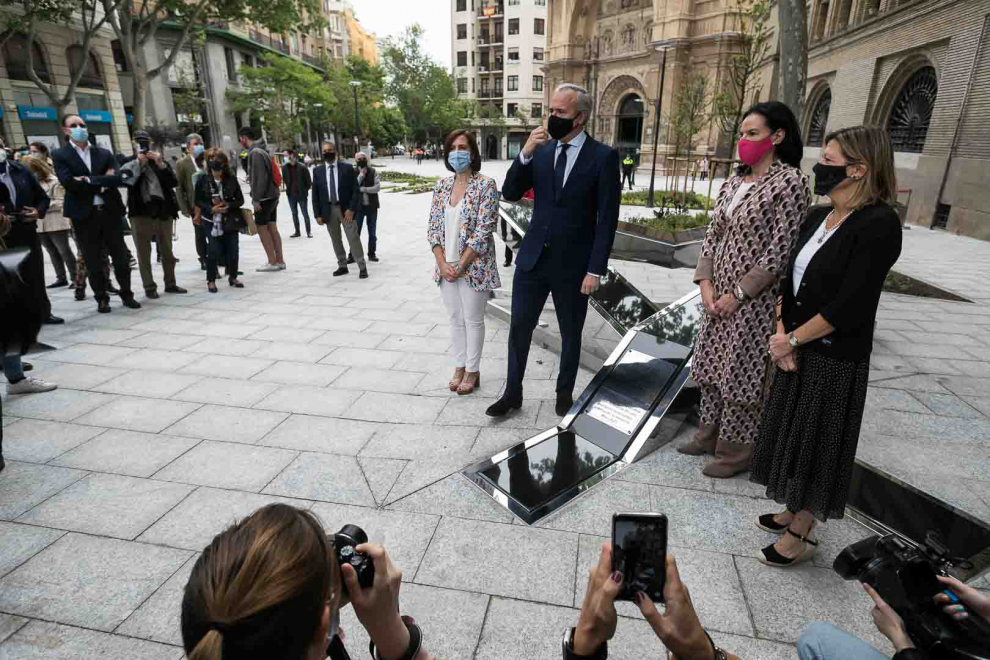 Estreno de la plaza de Santa Engracia reformada.