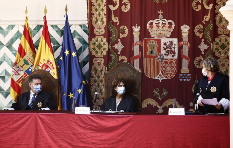 Toma de posesión de Asunción Losada como nueva fiscal superior de Aragón
