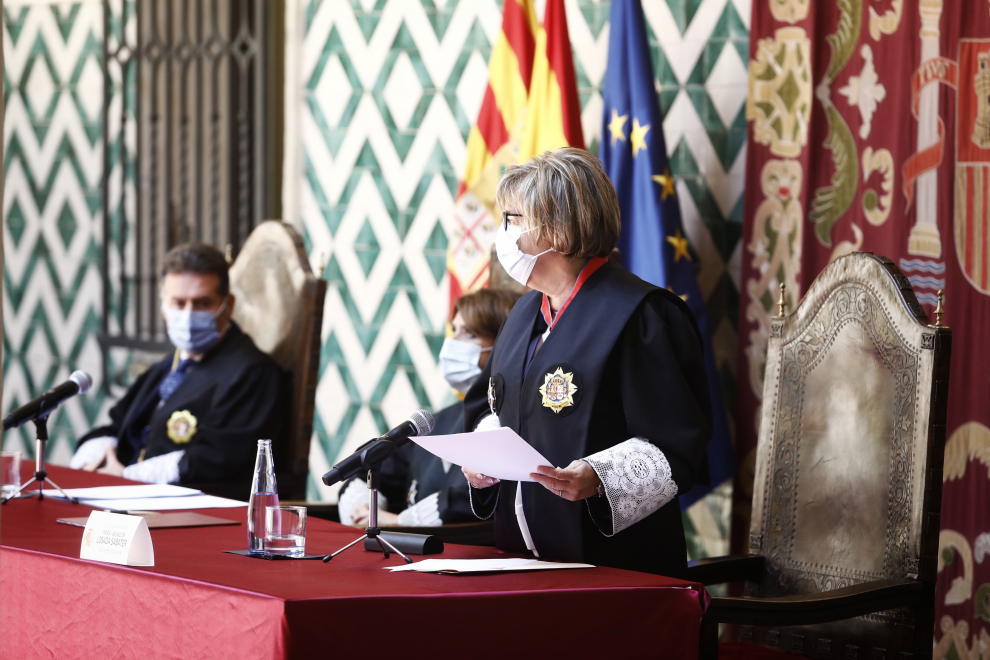 Toma de posesión de Asunción Losada como nueva fiscal superior de Aragón