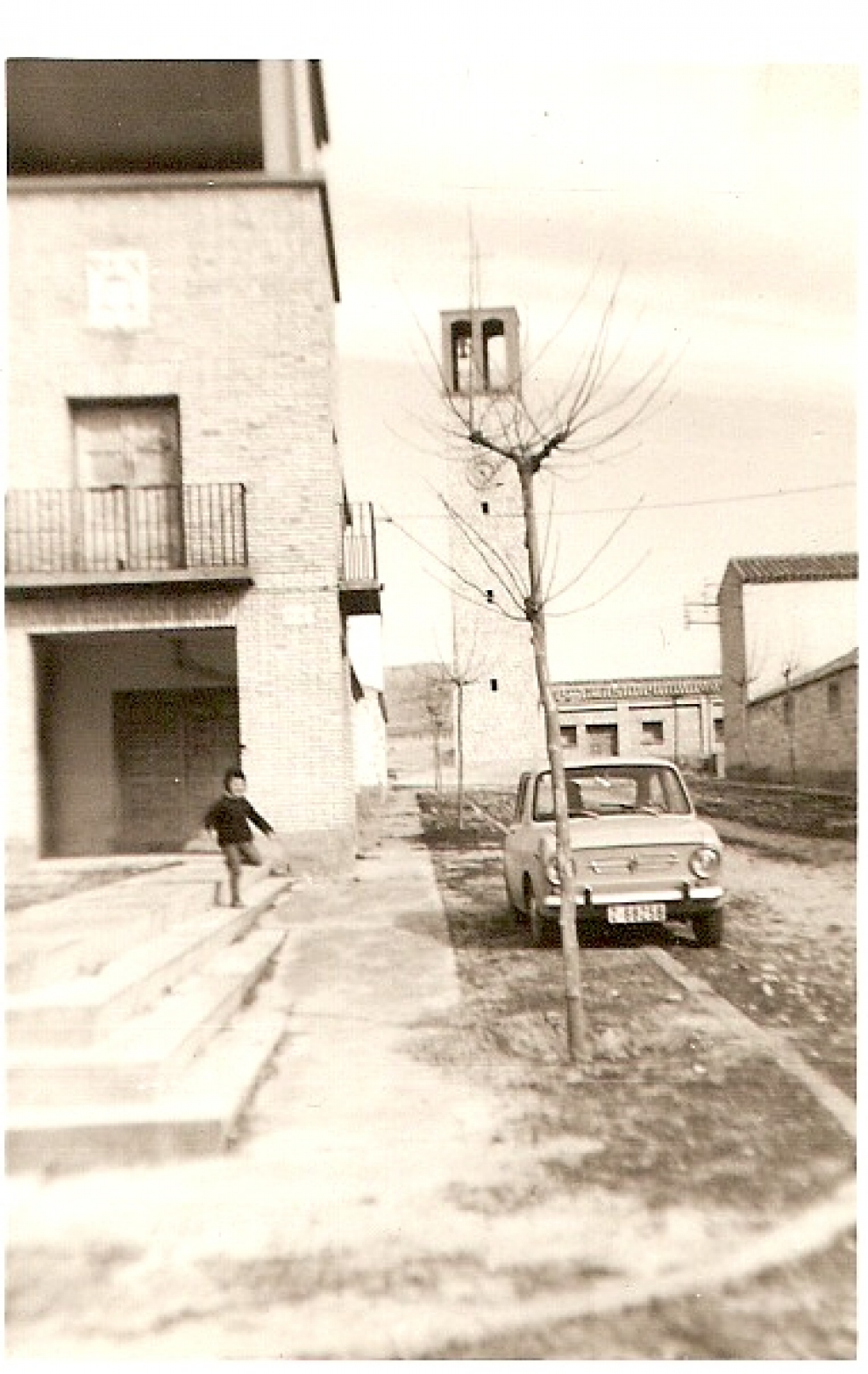 Santa Engracia en la década de los 70, cuando se habitó.