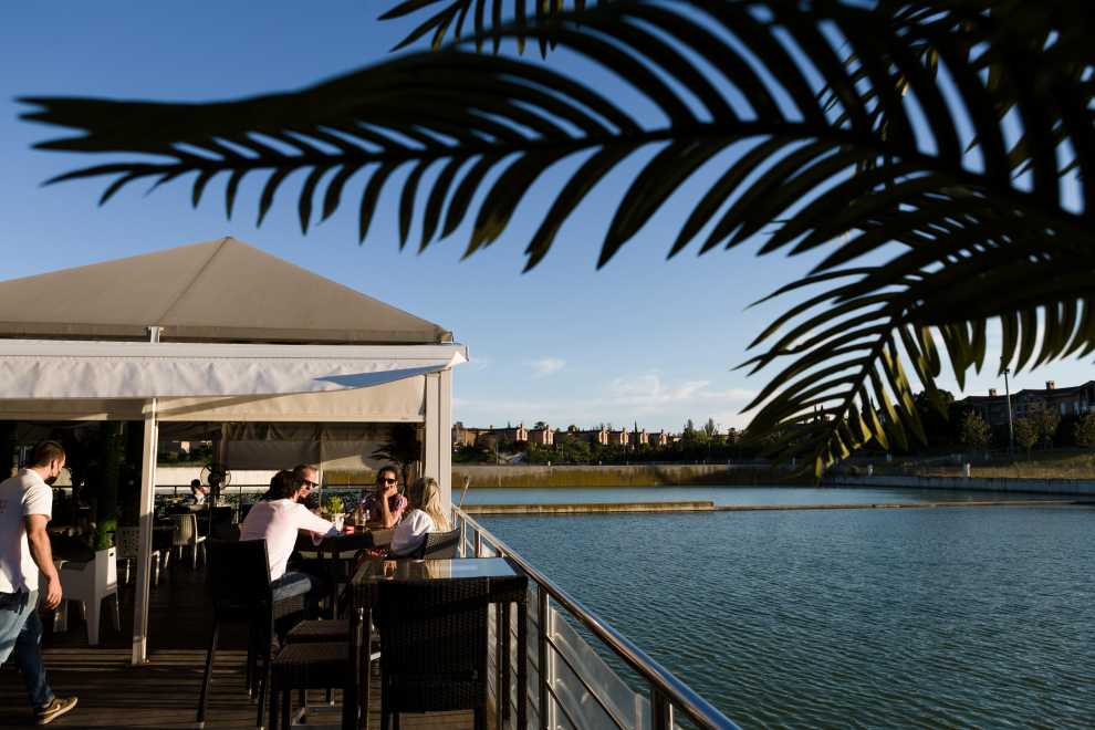 Terraza El Lago, en Casablanca.