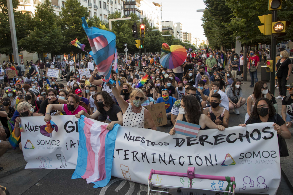 Marcha del Orgullo en Zaragoza
