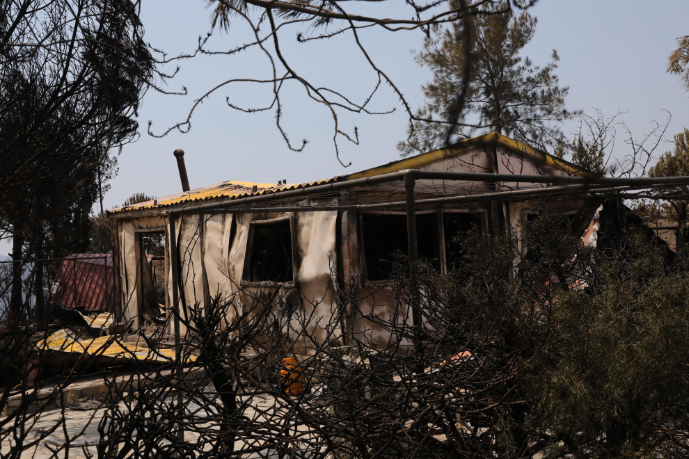 Incendio en Chipre, el peor de la historia del país.