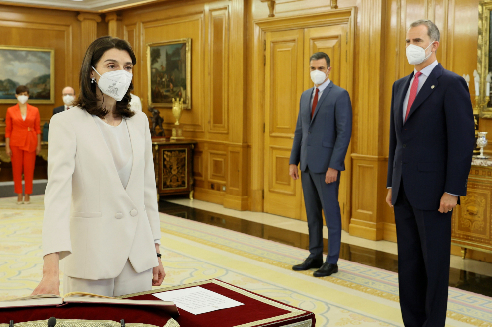 Toma de posesión de los nuevos ministros del Gobierno