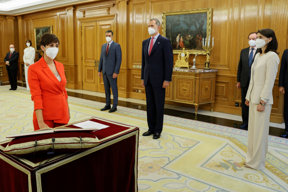 Toma de posesión de los nuevos ministros del Gobierno