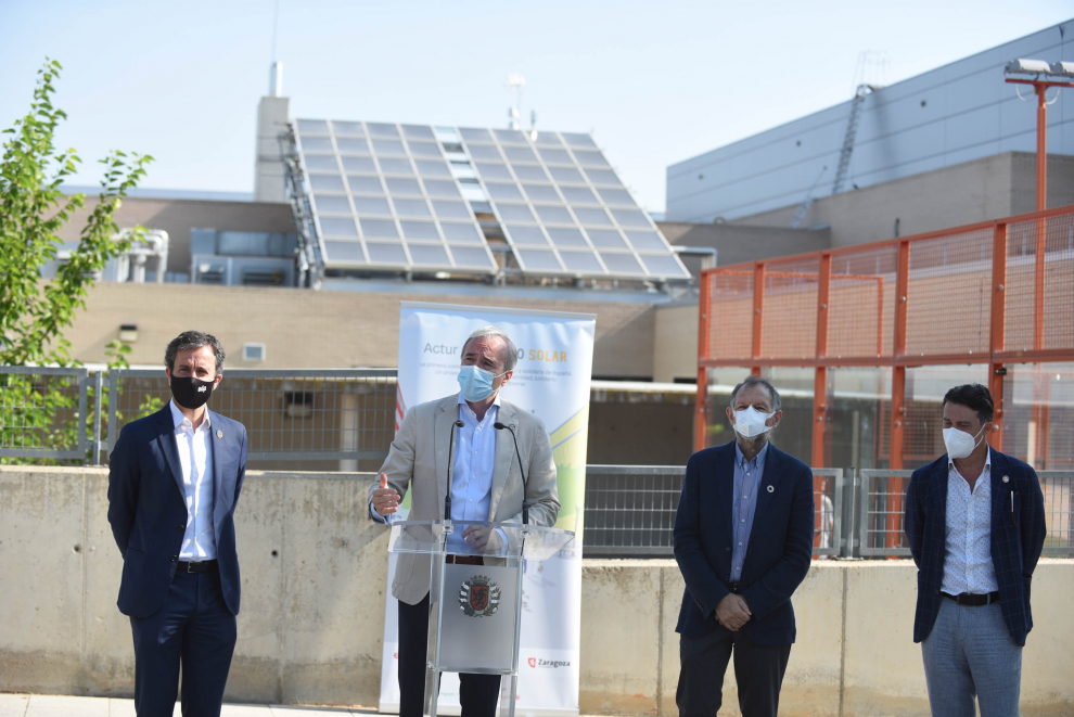 Azcón prevé crear siete barrios solares como el del Actur con los fondos europeos