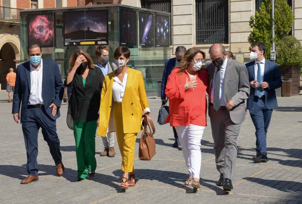 Visita de la ministra de Política Territorial a Teruel
