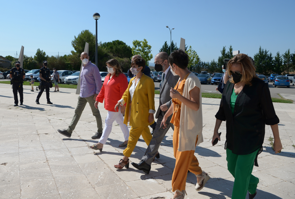 Visita de la ministra de Política Territorial a Teruel