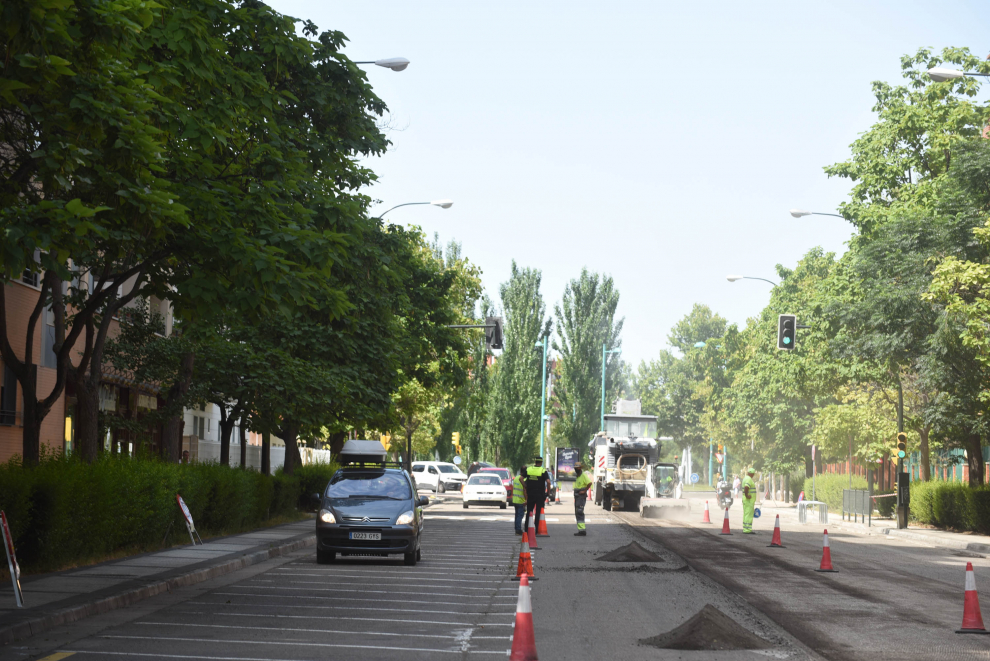 Arranca la operación asfalto en Zaragoza