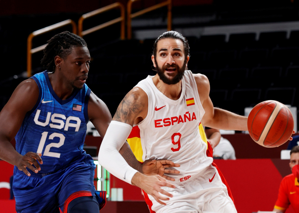 Juegos Olímpicos Tokio 2020: partido de cuartos de final de baloncesto España-Estados Unidos