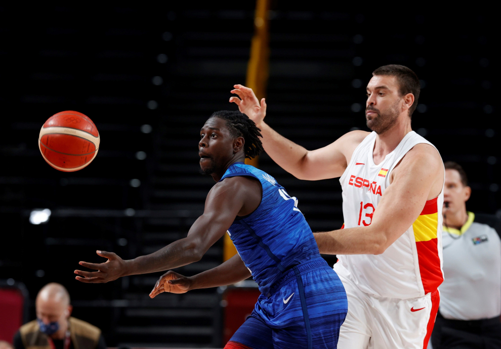 Juegos Olímpicos Tokio 2020: partido de cuartos de final de baloncesto España-Estados Unidos
