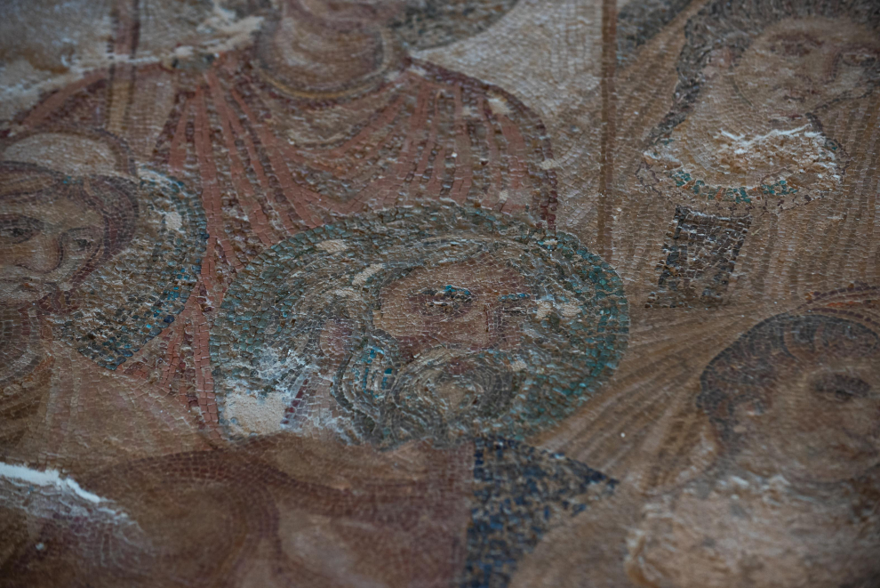 Foto de la villa romana de La Malena en Azuara