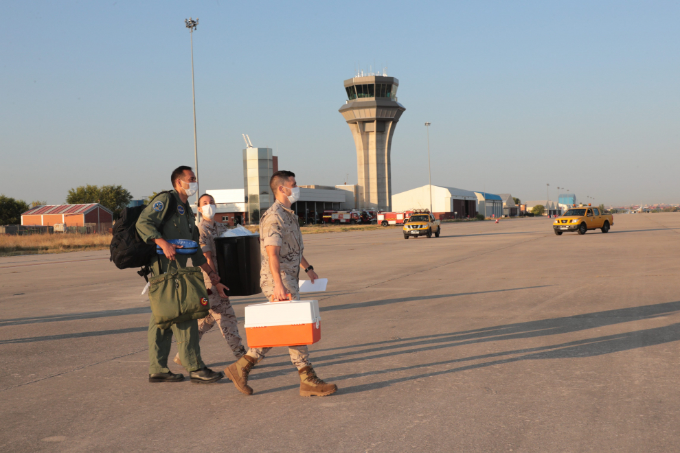 Despegue del vuelo del Ejército en Dubái