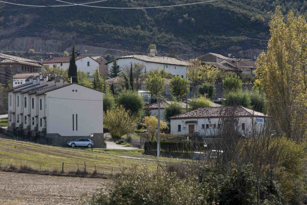 Vistas de Bailo, pueblo de Huesca