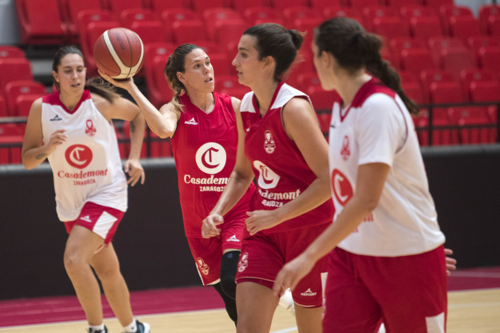 El Casademont Zaragoza femenino comienza la pretemporada 2021-2022.