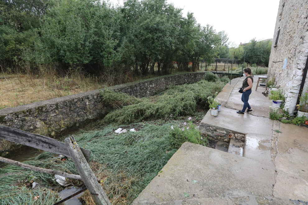 Villar del Cobo, Guadalaviar y Griegos, dañadas por el temporal