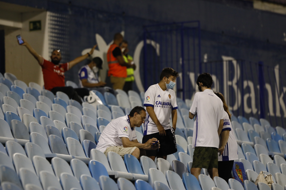 Búscate en La Romareda en el partido entre el Real Zaragoza y el CF. Cartagena.