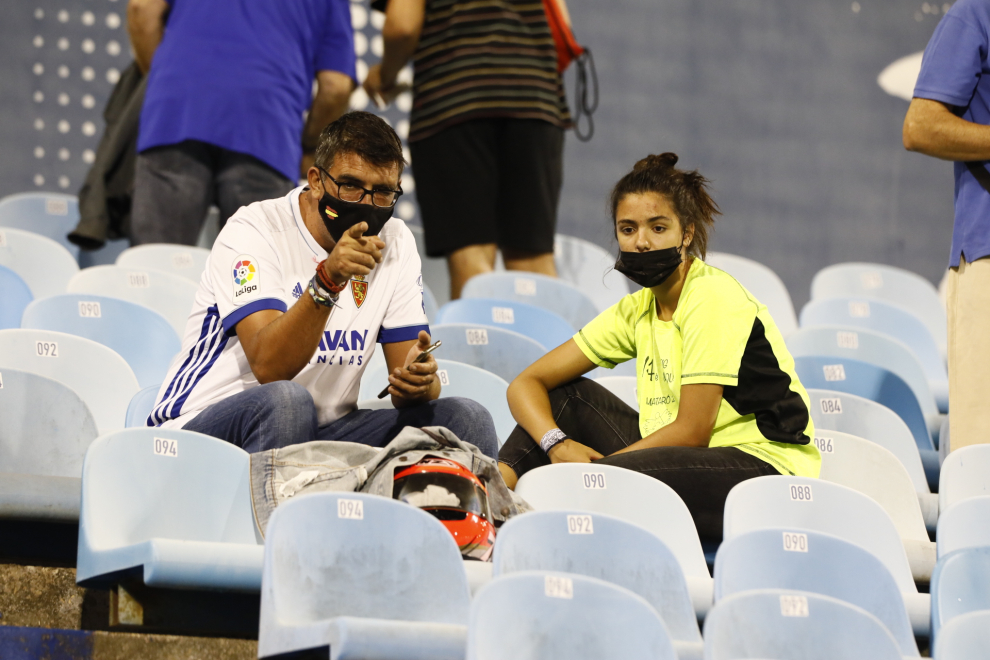 Búscate en La Romareda en el partido entre el Real Zaragoza y el CF. Cartagena.
