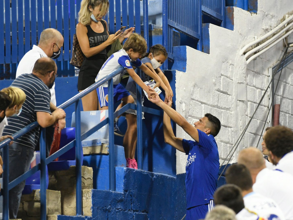 Partido Real Zaragoza - CF Cartagena, en La Romareda.