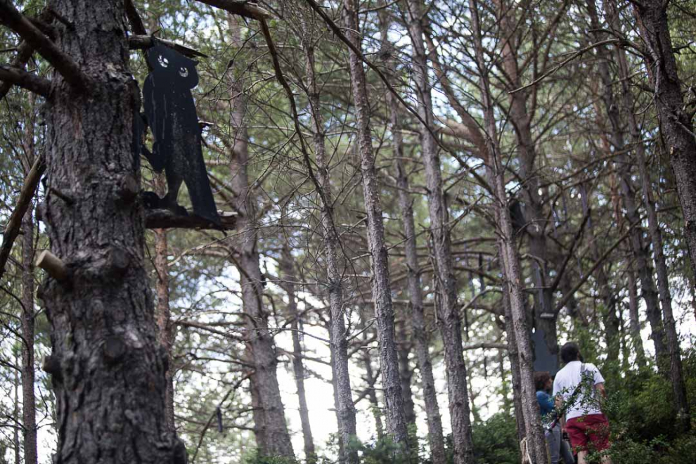 Fotos del parque temático de las brujas en Laspaúles