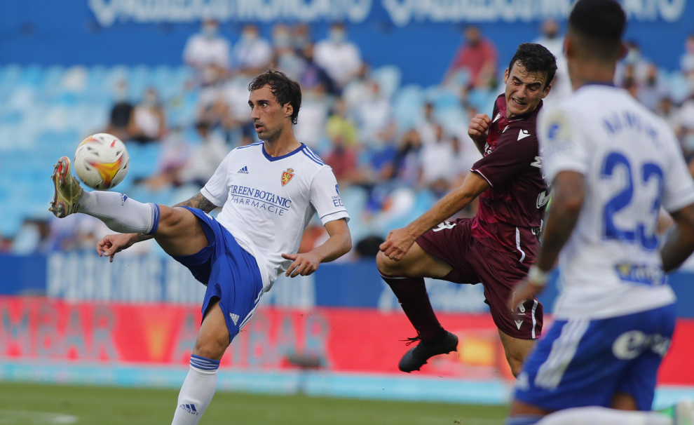 Partido entre el Real Zaragoza y el filial de la Real Sociedad