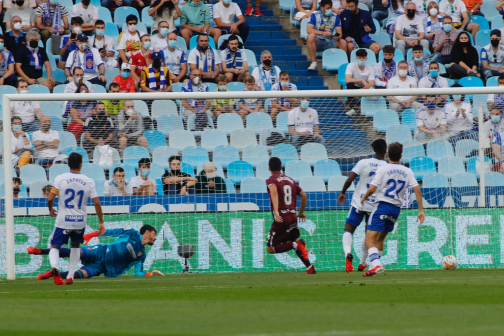 Partido Real Zaragoza-Real Sociedad B, en imágenes