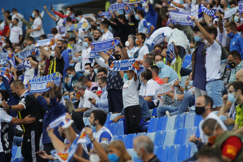 Partido Real Zaragoza-Real Sociedad B, en imágenes