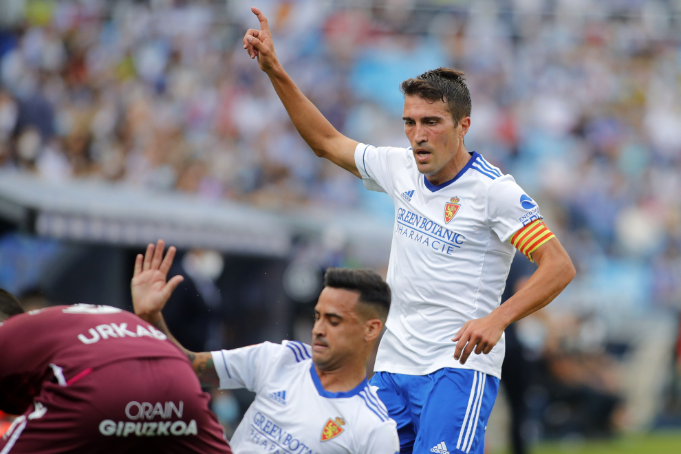 Partido Real Zaragoza-Real Sociedad B, en imágenes