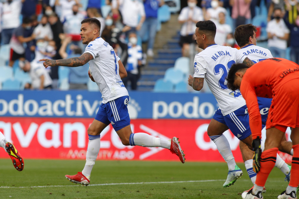 Partido Real Zaragoza-Real Sociedad B, en imágenes