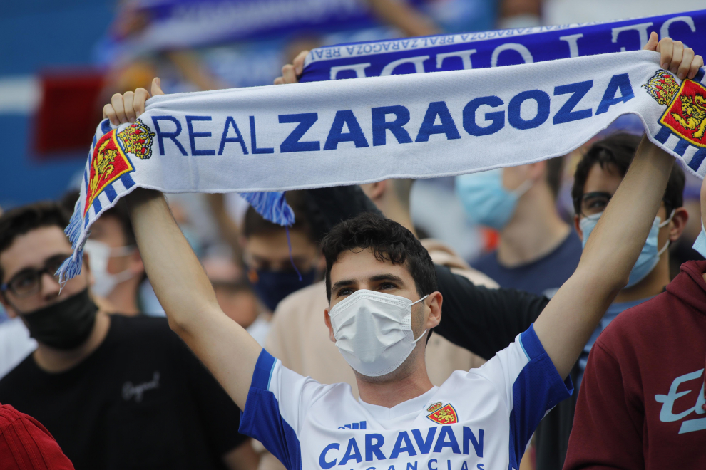 Partido Real Zaragoza-Real Sociedad B, en imágenes