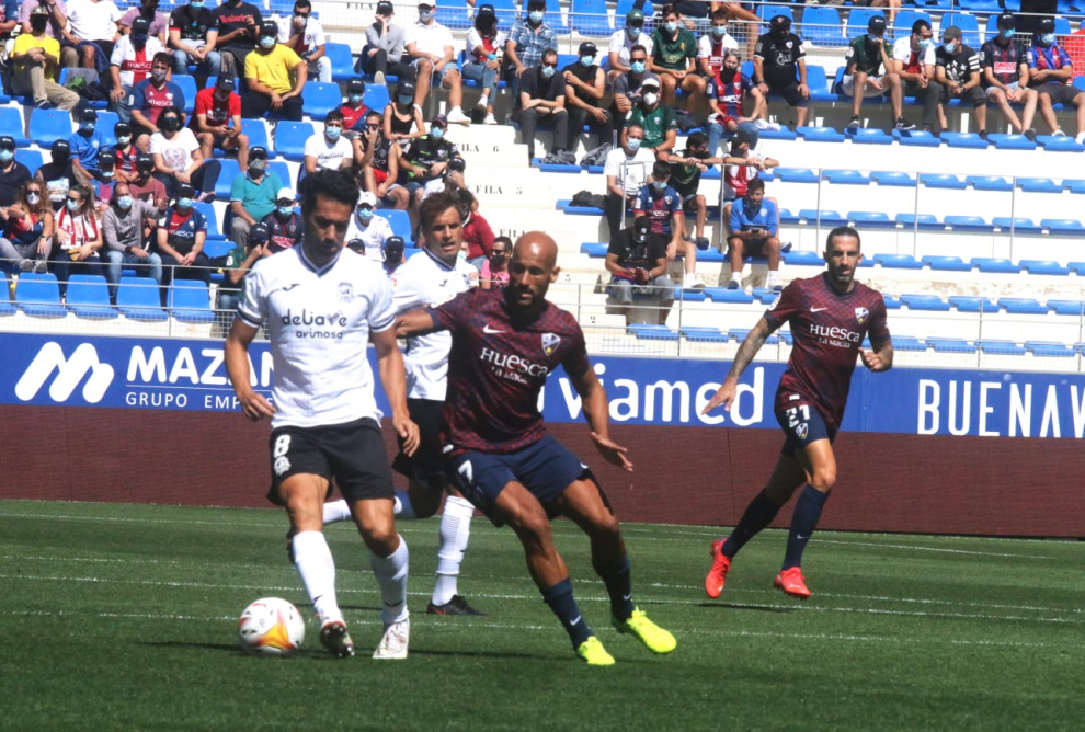 Partido SD Huesca-Fuenlabrada, en imágenes