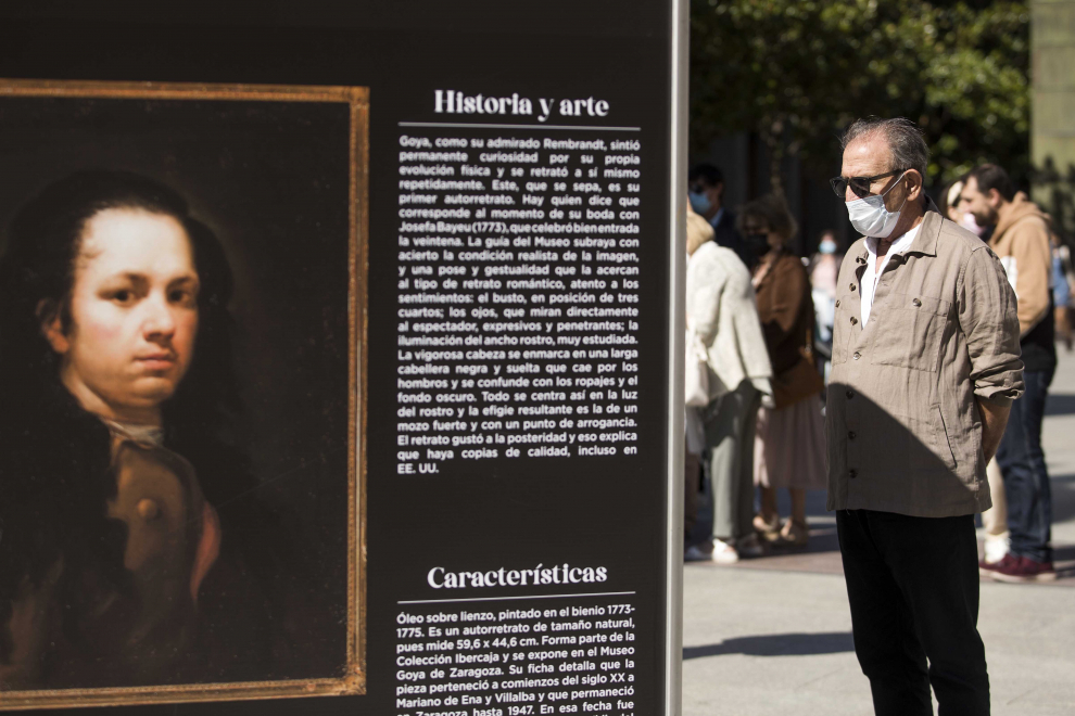 Los zaragozanos conocen las reinterpretaciones de la obra de Goya